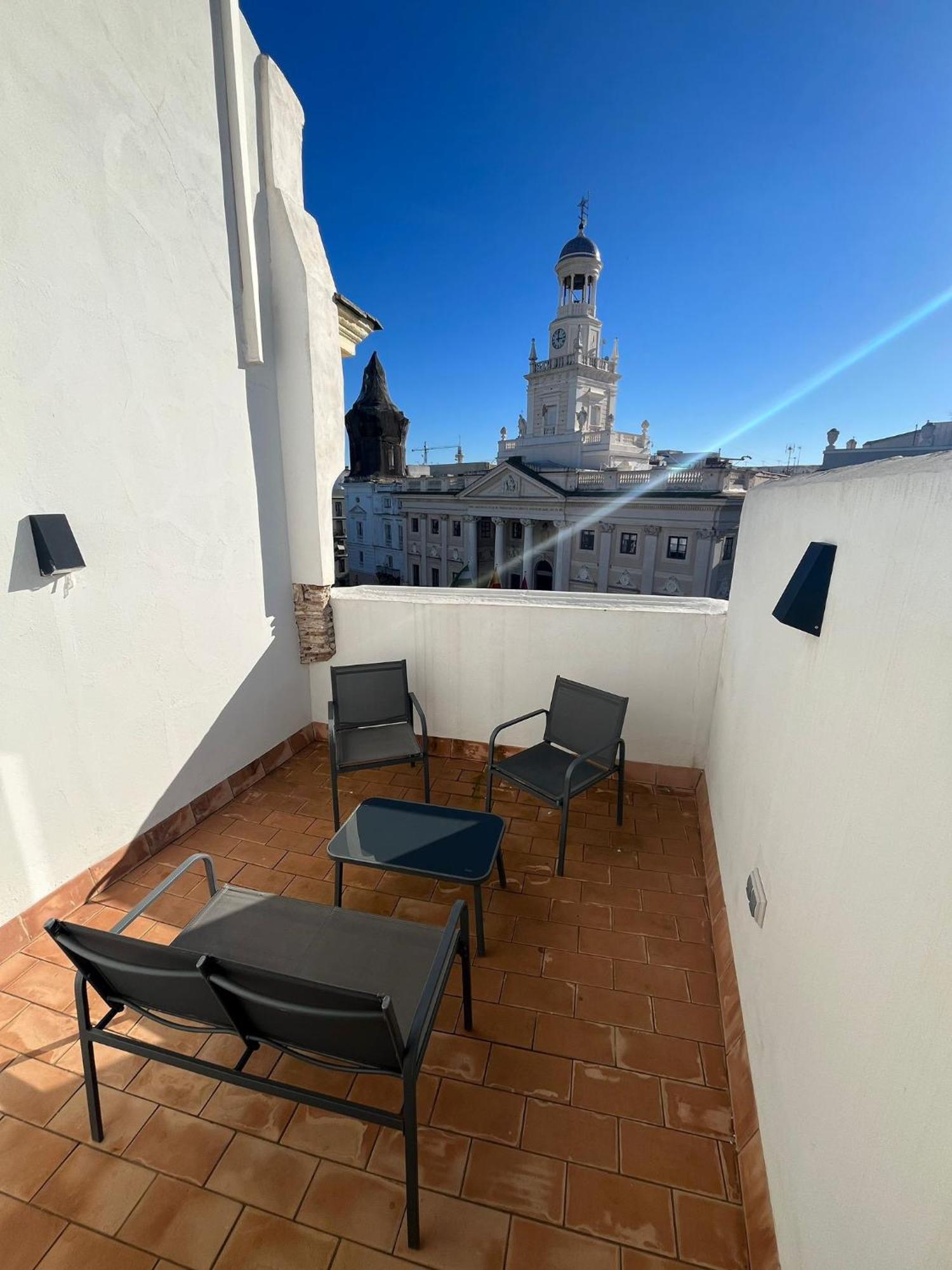 Appartement Penthouse La Plaza En Cadiz Centro Grupo Ac Gestion Extérieur photo