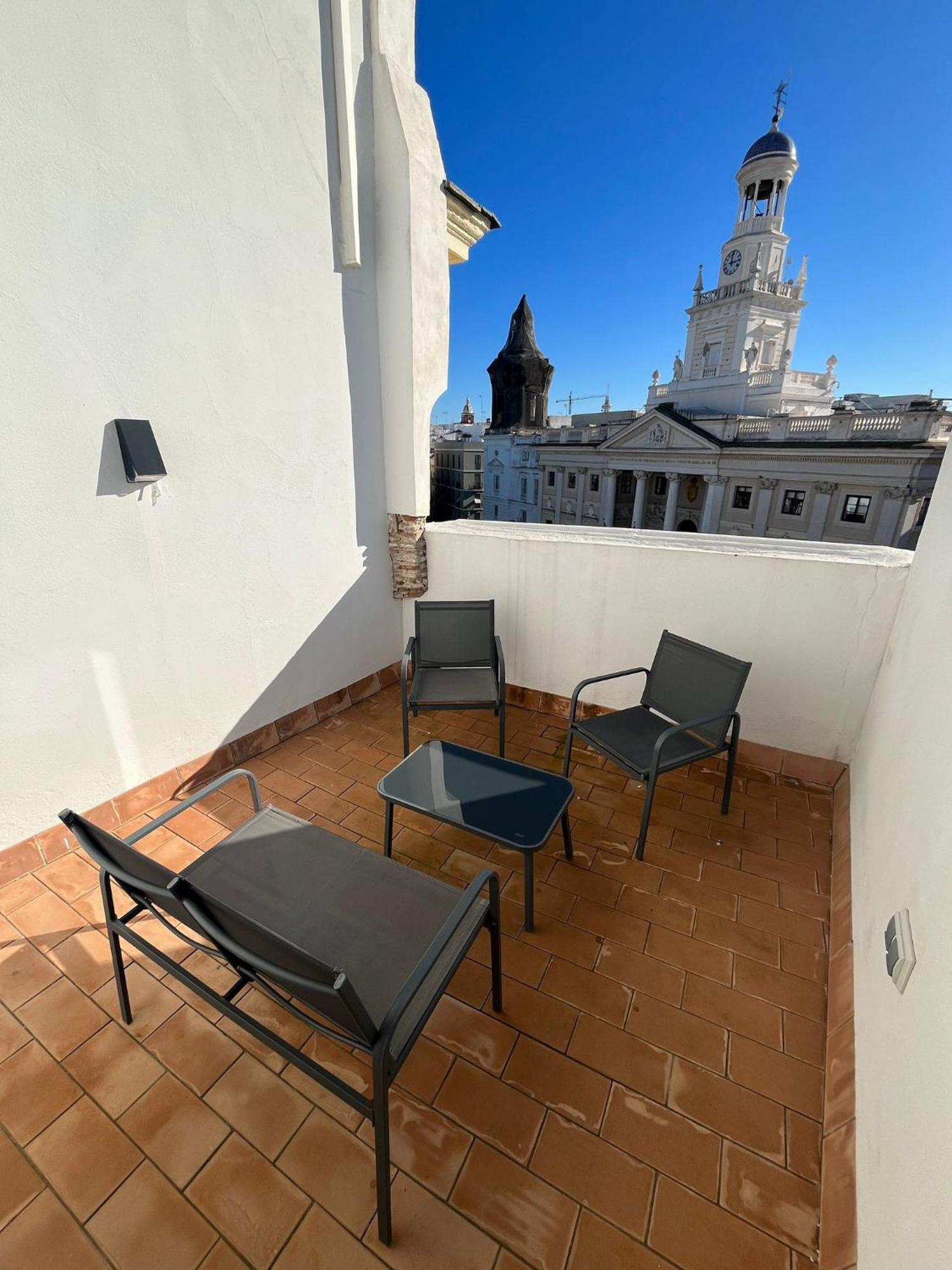 Appartement Penthouse La Plaza En Cadiz Centro Grupo Ac Gestion Extérieur photo
